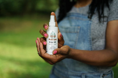 Bugs Be Gone! Why you should use our all-natural bug repellant.