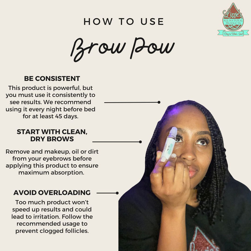 Brow Pow Eyebrow & Edges Growth Serum